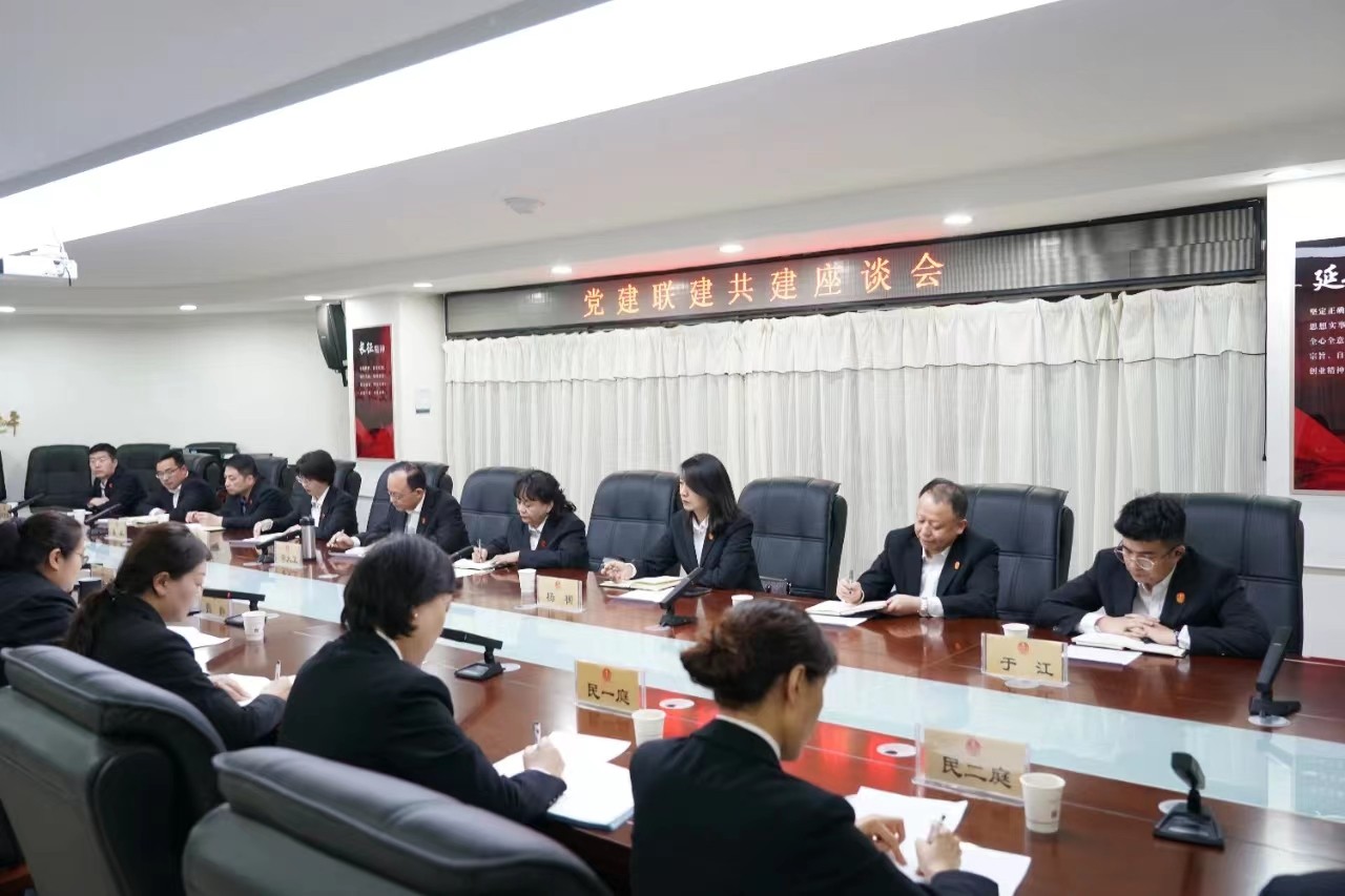西安中院与莲湖法院开展党建联建共建活动