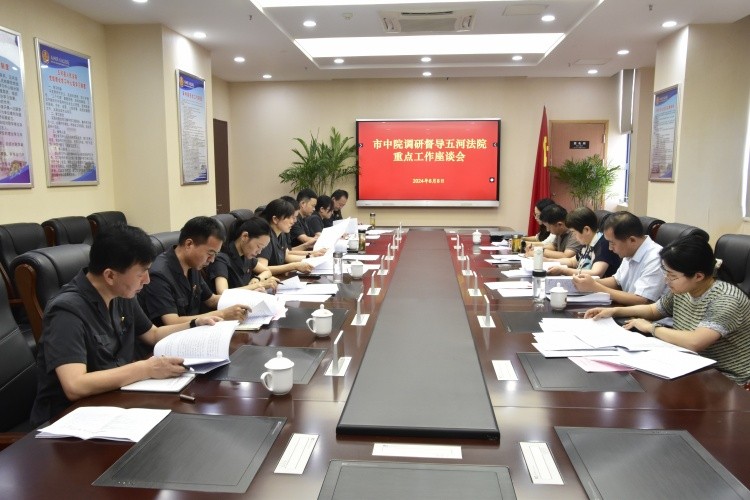 强指导 促发展 市中院一行调研督..