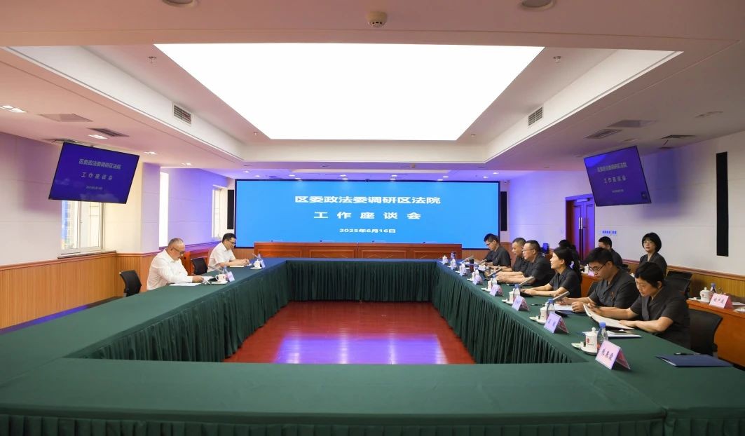 九龙坡区委常委、政法委书记陈治元到区法院..