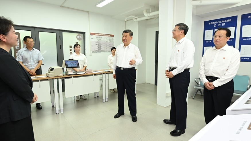 习近平在上海考察