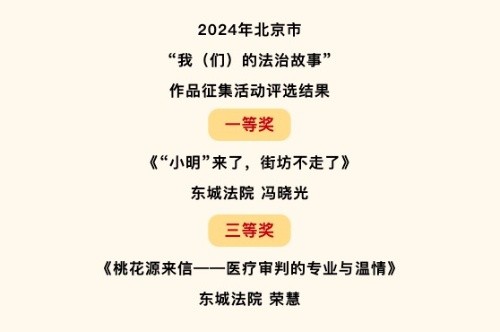 东城法院作品获..
