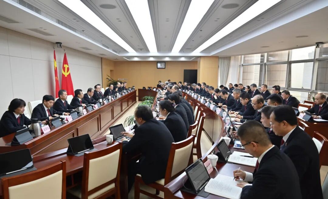 陕西高院召开党组（扩大）会议 传达学习党..