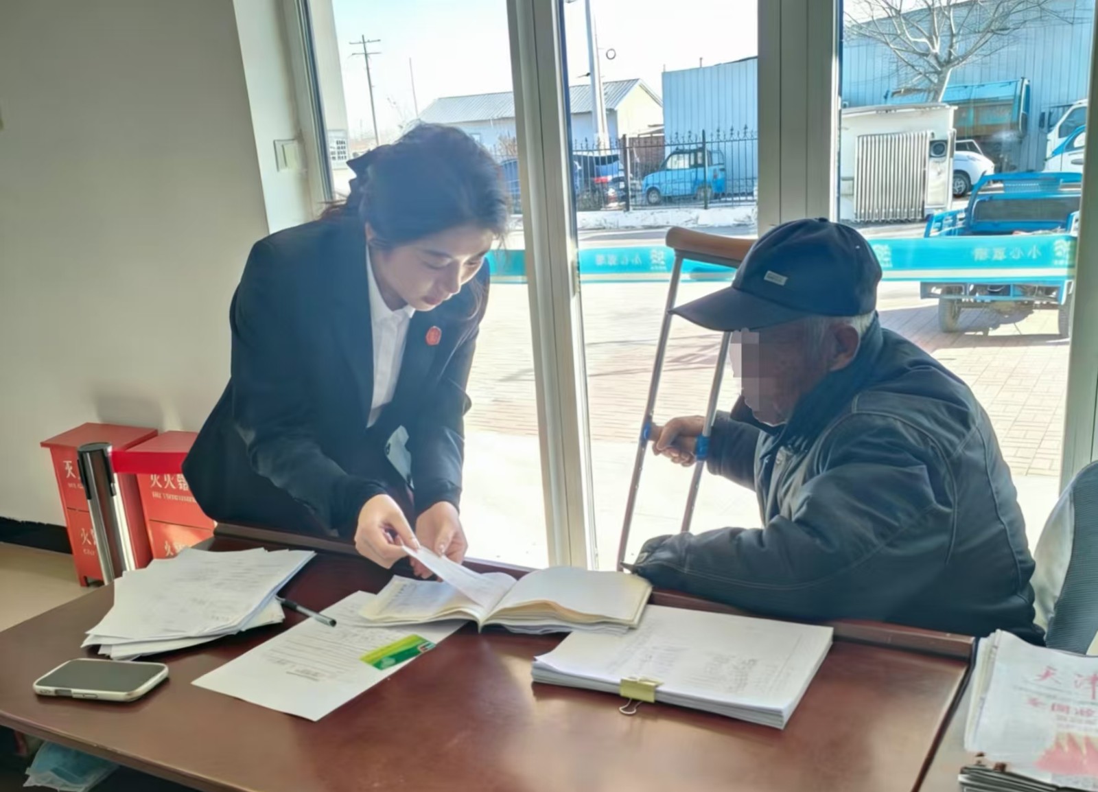 暖心解民忧 服务护夕阳